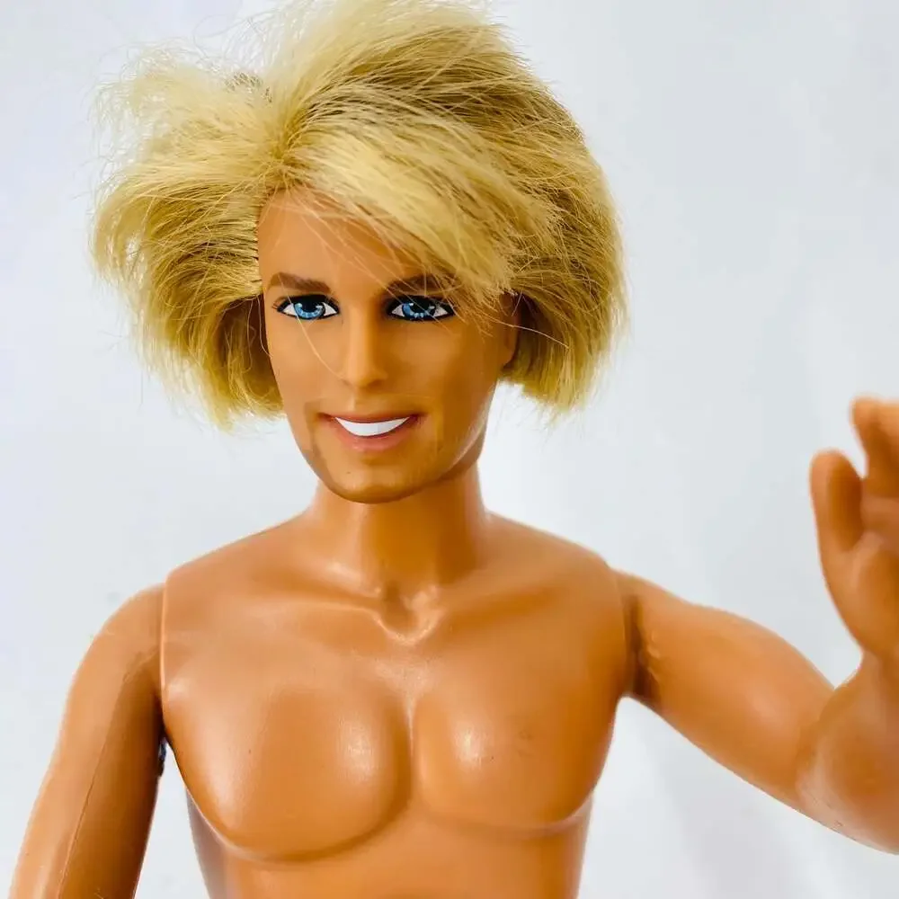 Vintage Barbie Ken Doll Lot of 3 1968 Mattel Blonde Brown Hair Nude